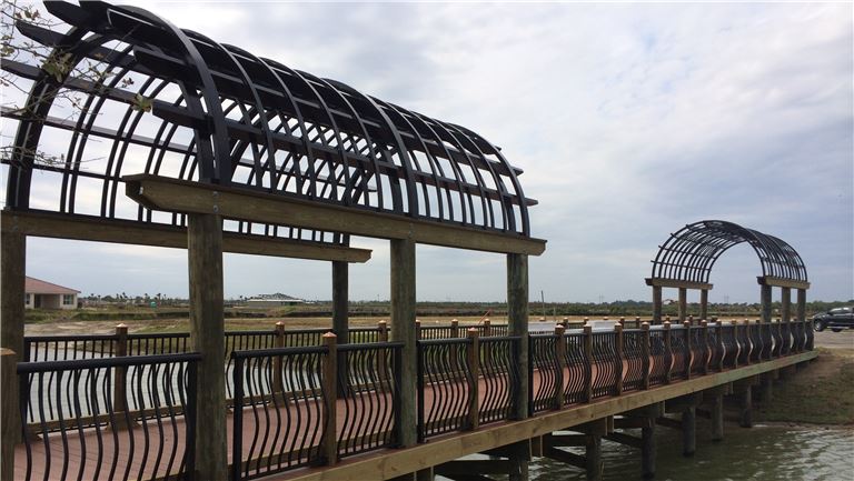         Finished Aluminum Bridge