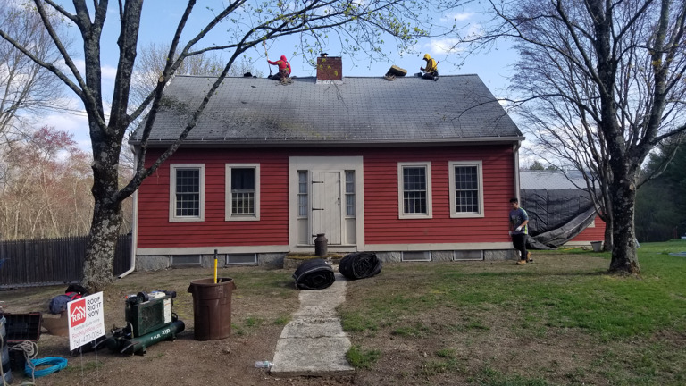Roof Right Now Boston Job Site