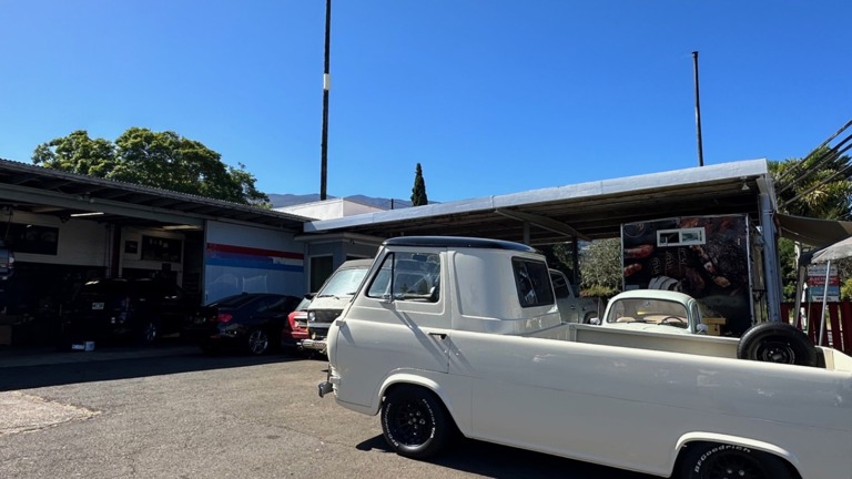 Front of shop