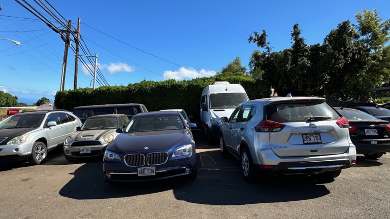Shop parking lot