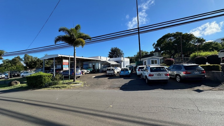 Shop parking lot