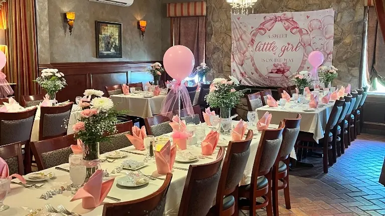 Smaller party room accommodates 55 Smaller party room accommodates 55