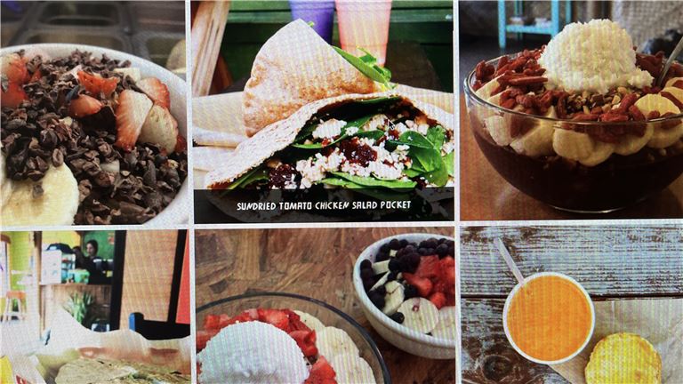 Acai Bowl and Brazilian Pastry