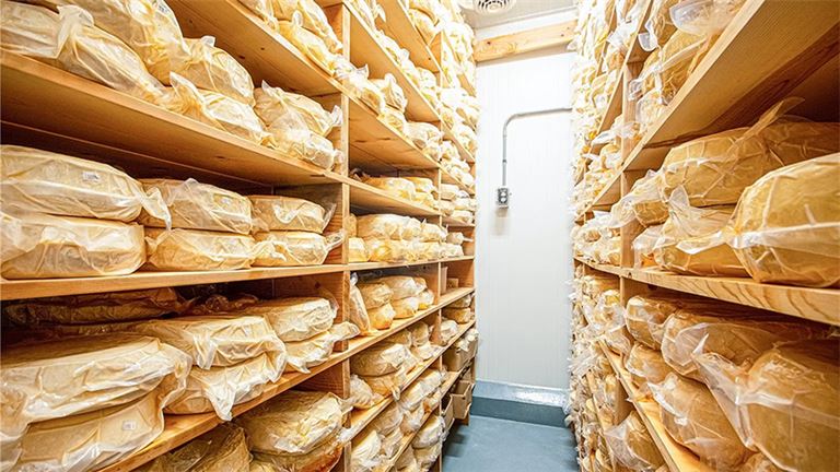 Finished Cheese Storage