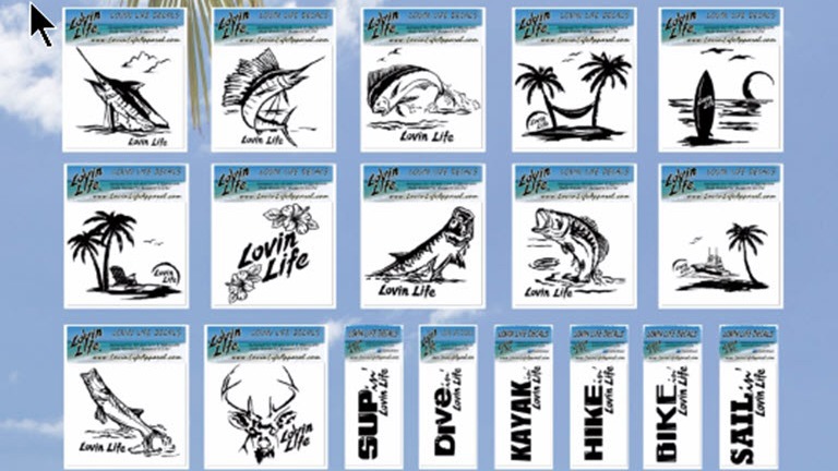 Lovin Life Decals
