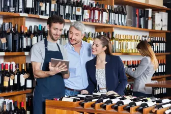 Busy North Miami Liquor Store with Real Estate