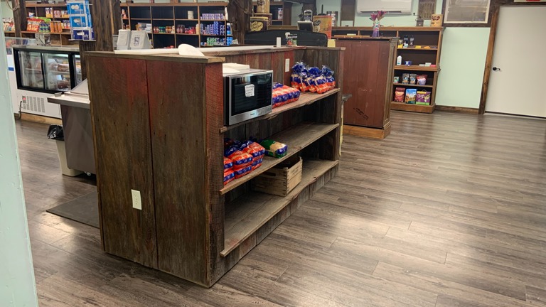 Custom Made Bread Shelving