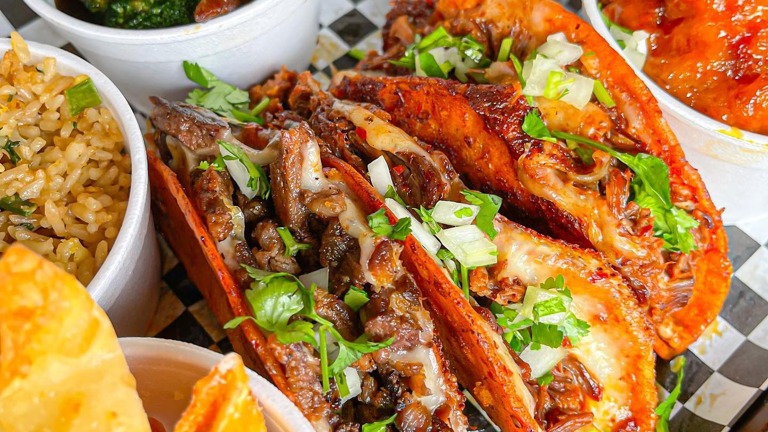 Award winning birria tacos