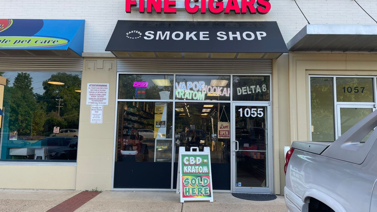 Front of store
