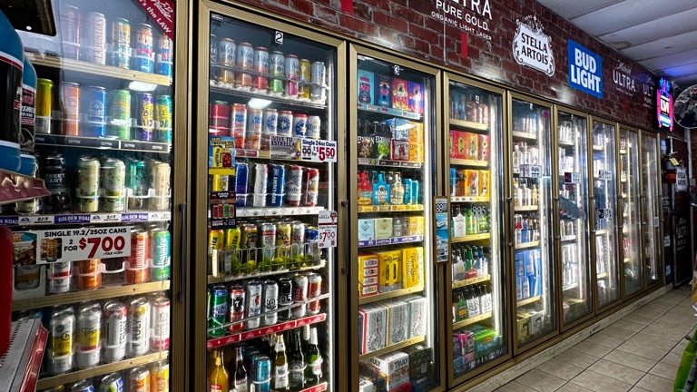 Interior view - Beer section