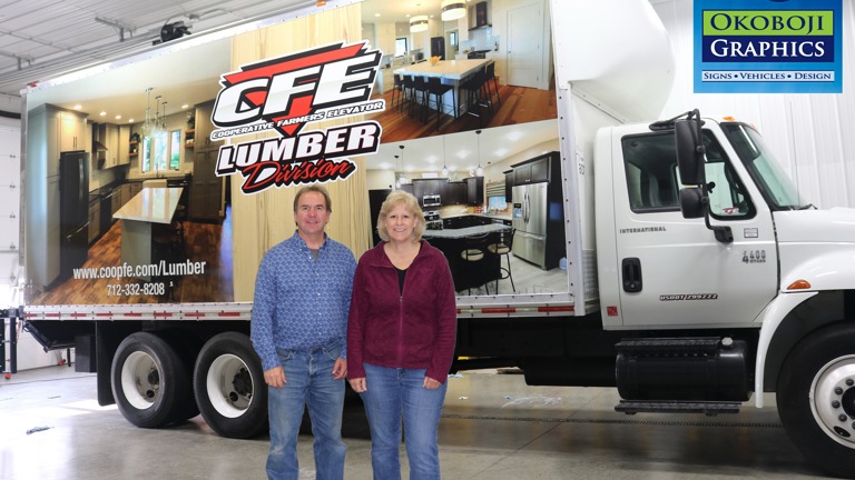 Box truck wrap advertising production & installations