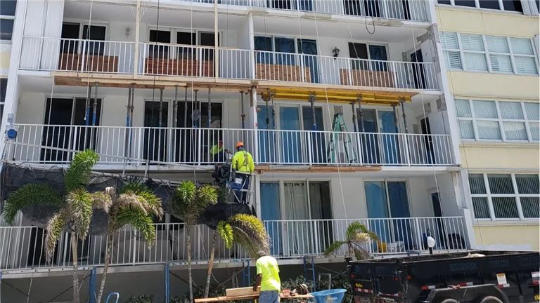 Condo being Repaired