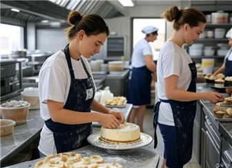 Semi-Absentee Bakery w/New Commercial Kitchen RE, Prime Location