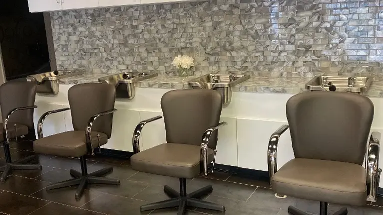 Shampoo area