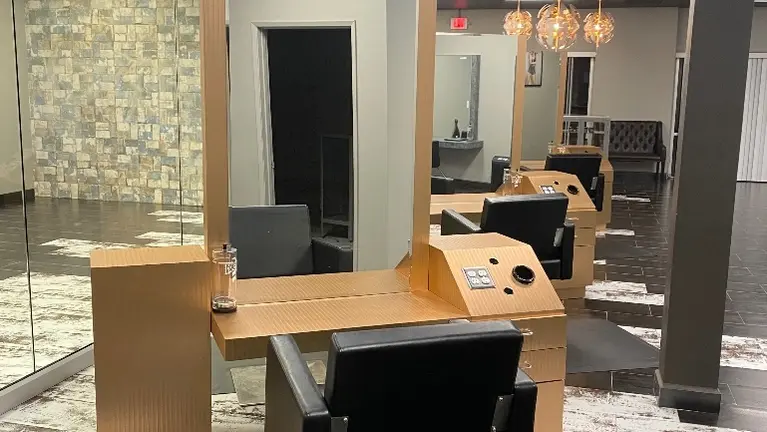 10 styling stations 