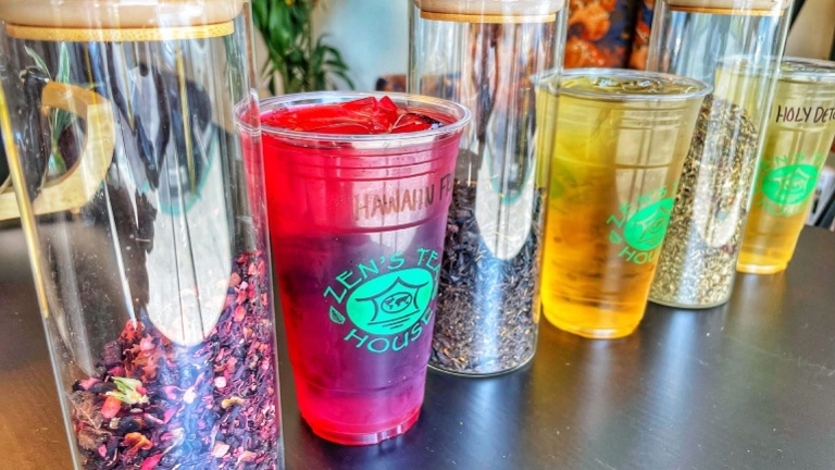 Easy to prepare Organic Tea (Boba options)