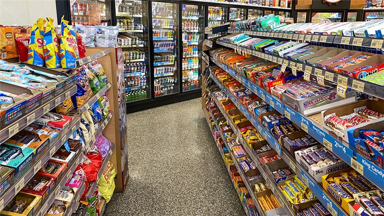 This does not depict the actual store