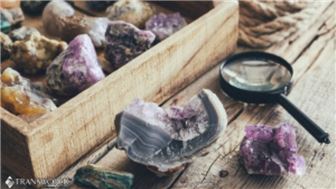 Rock, Mineral & Crystal Business with Land, below asset's value.
