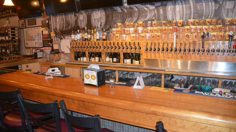 Bar and some of taps