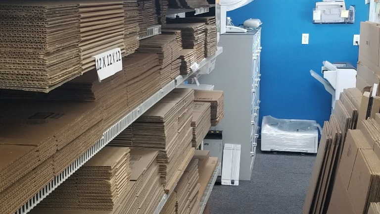 Box Inventory of some of the 70 sizes stocked