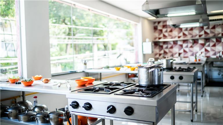 Kitchen with Stoves