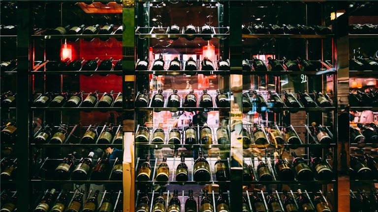Liquor store in high end area!