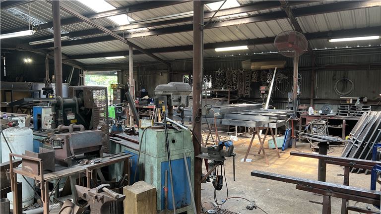 Another view of the main warehouse