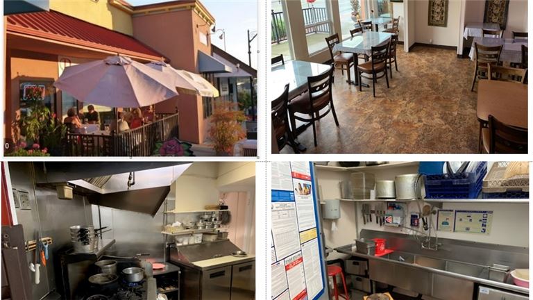 Thai Restaurant with small patio