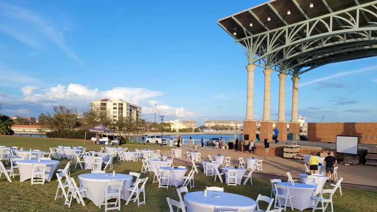 Maritime Park Amphitheater Reception