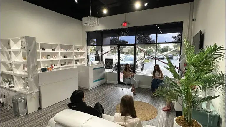 Reception and waiting zone