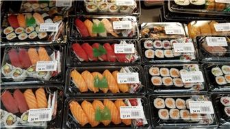 Sushi Kiosk in the Supermarket Chain 3 Locations!