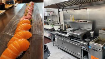 Sushi 6-days open ABC and $3600 all in rent!