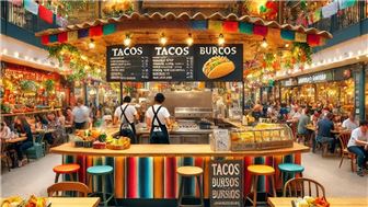 Mexican restaurant --> Operated by employees
