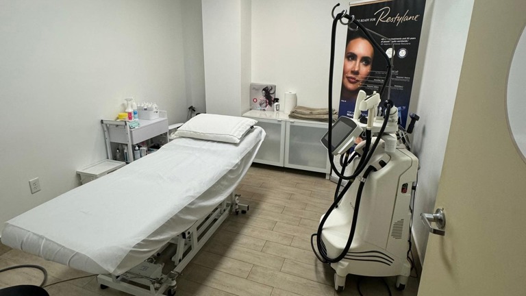 Injectable and other laser room