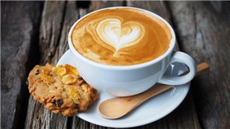 A contemporary cafe located at Grand PKWY 99 & Harlem!