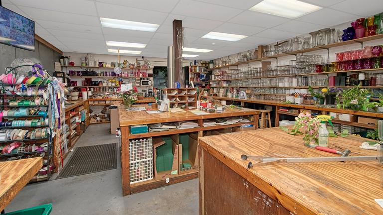 Interior work area.