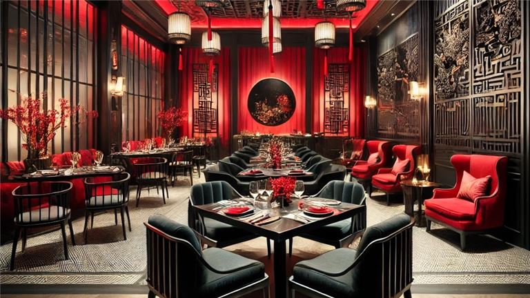 Picture is NOT the actual restaurant. 
