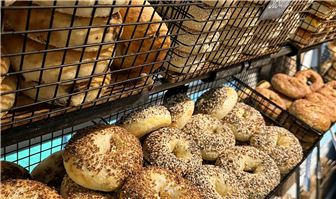 Morris County Bagel store on busy highway!