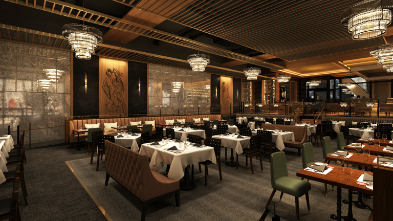 Installation in Restaurant