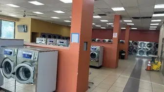 Gas Station with Washateria