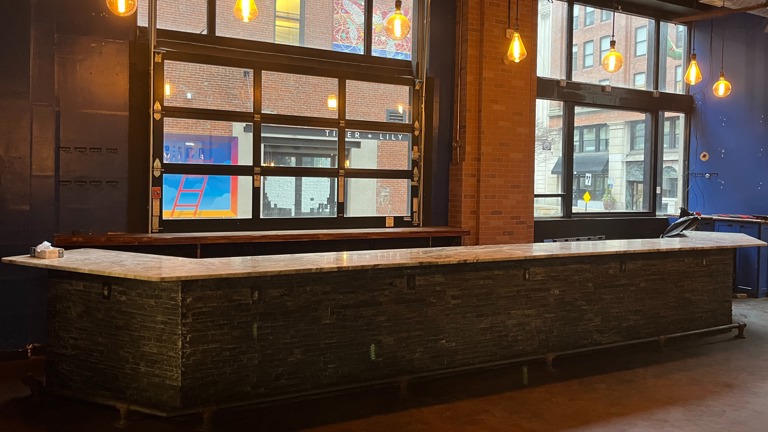 Interior - Exterior Bar View