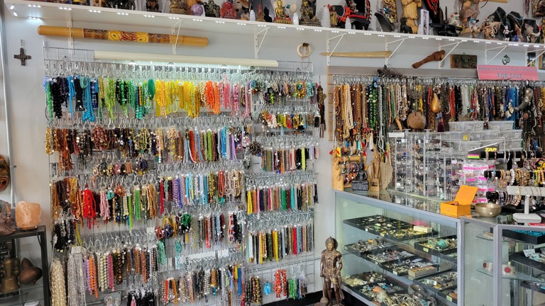 front of store 
