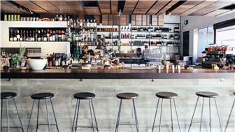 Modern Bar Restaurant Space In Pittsburgh with Lease Option