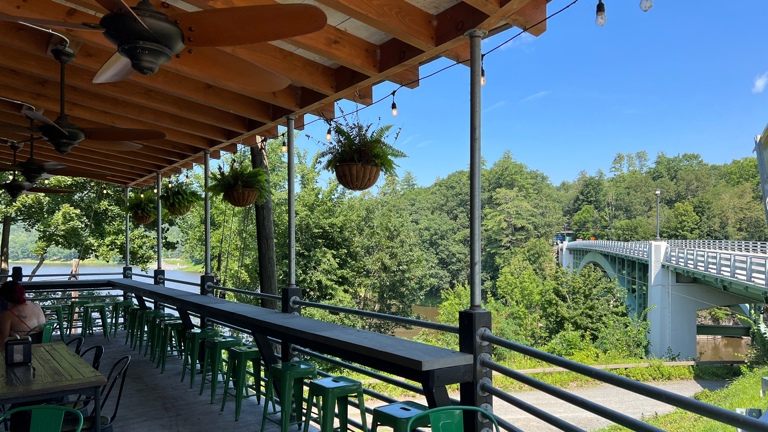 Outdoor patio is the place to be in summer