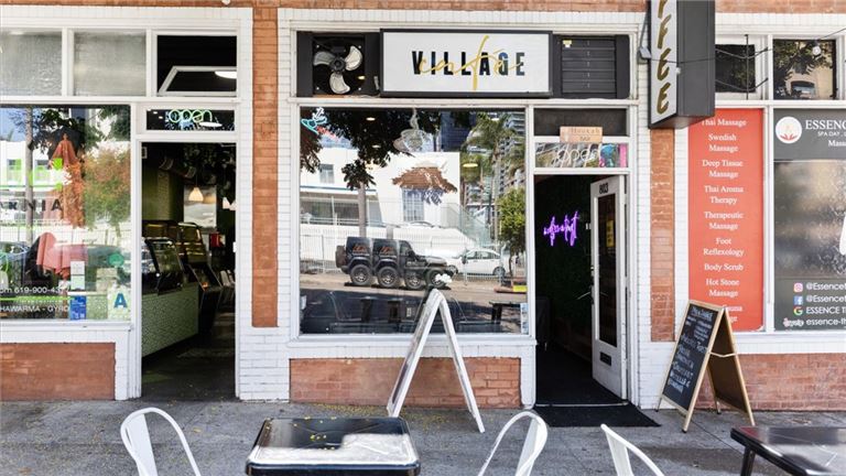 coffee shop/hookah lounge.