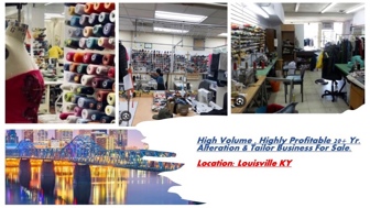 Established (21 Years) High Volume Tailor / Alteration Shop