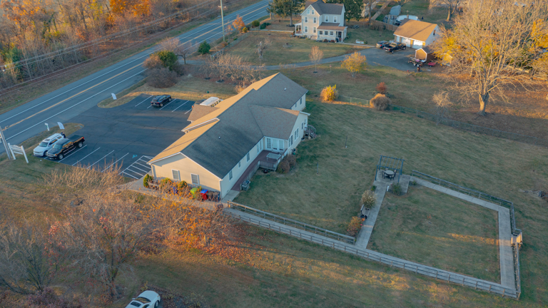 Aerial Rear View