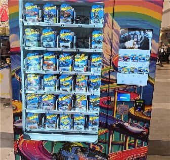 This Hot Wheels Vending Machine Route Is Absentee