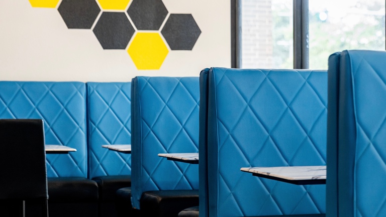 Over 15 booths 