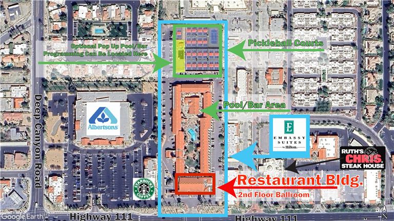 Aerial-Embassy Suites, Palm Desert